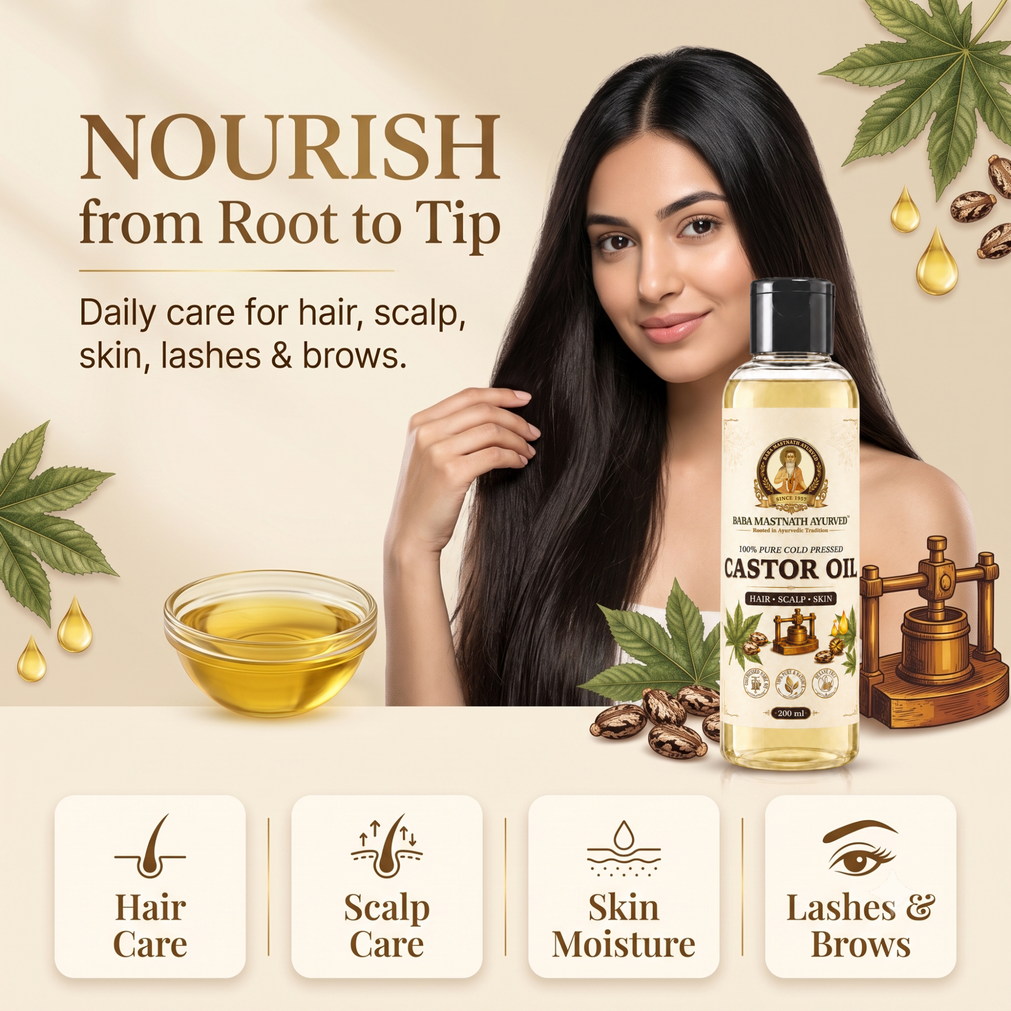 Castor Oil - 200ml