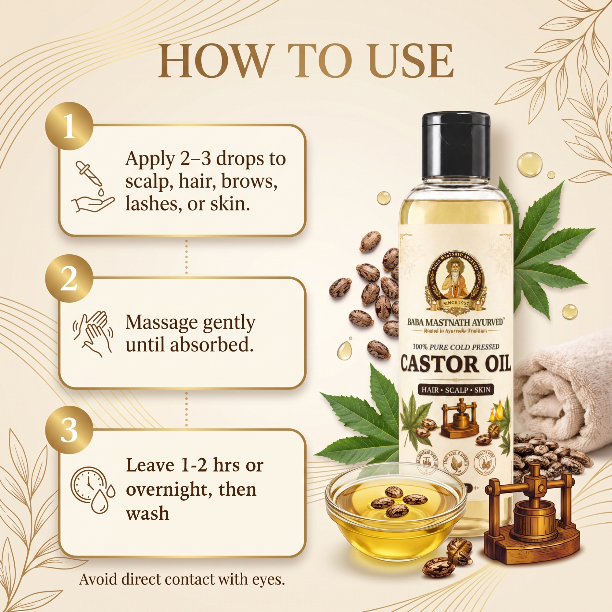 Castor Oil - 200ml