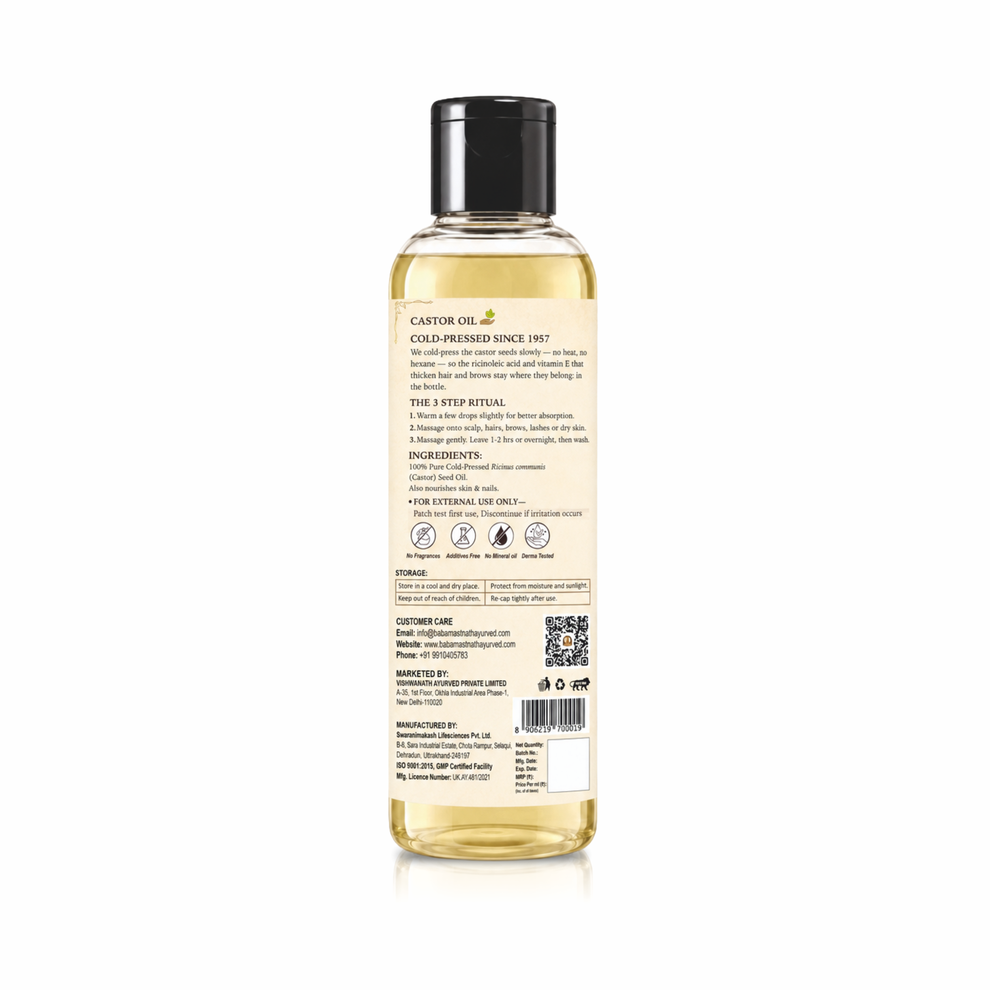 Castor Oil - 200ml