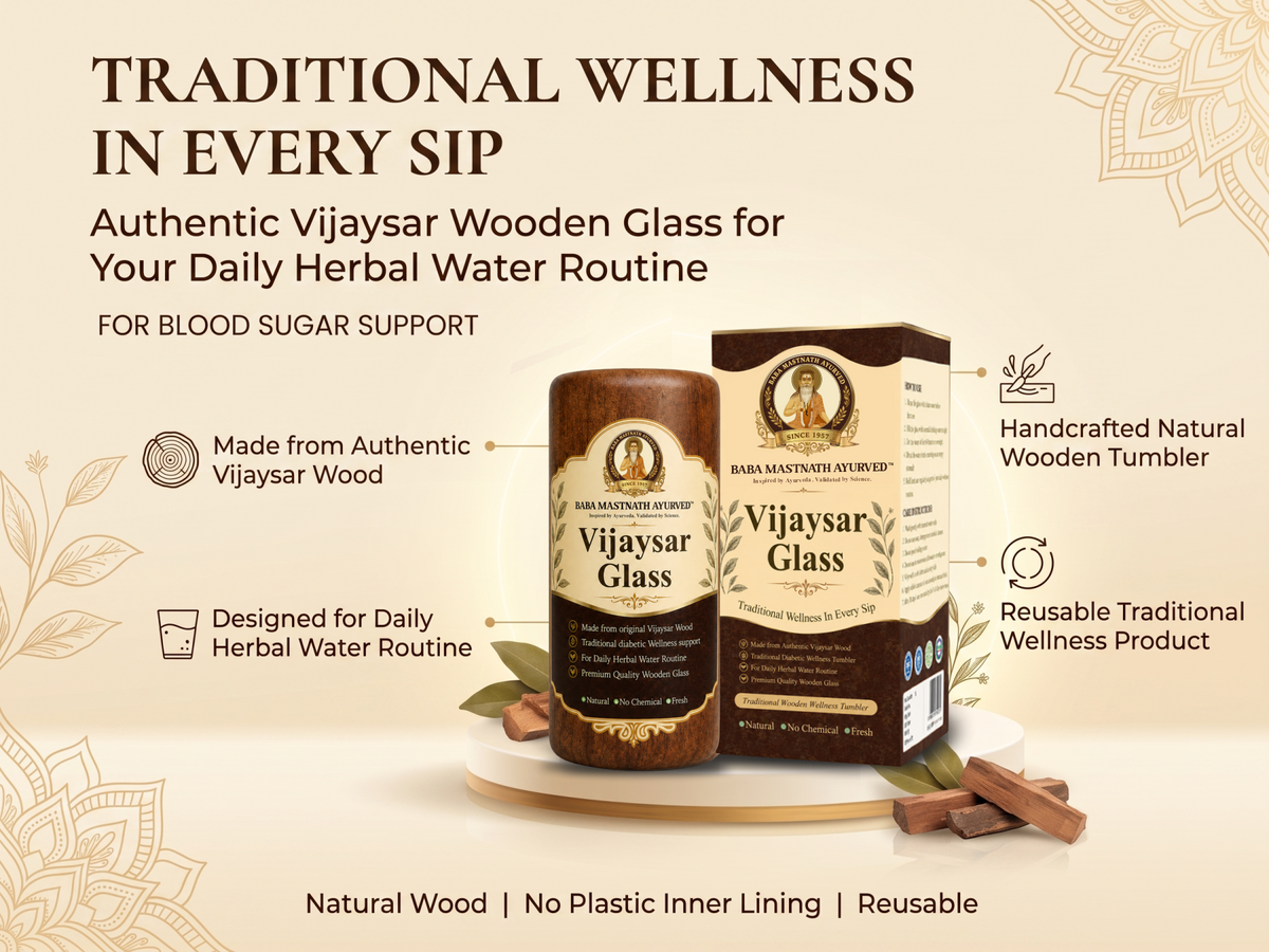 Vijaysar Wood Glass