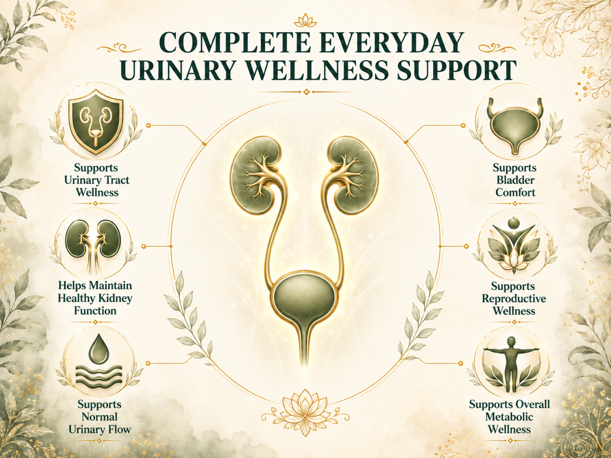 Urinary Wellness Combo with Chandraprabha Vati & Gokshuradi Guggulu | 120 Tablets