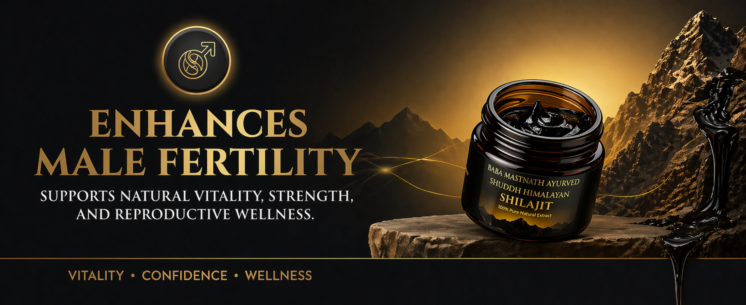 Himalayan Shilajit Resin for Men | 100% Pure Natural Resin | 75%+ Fulvic Acid | Supports Energy, Stamina, Strength & Testosterone | Ayurvedic Rasayana | 20 g Resin