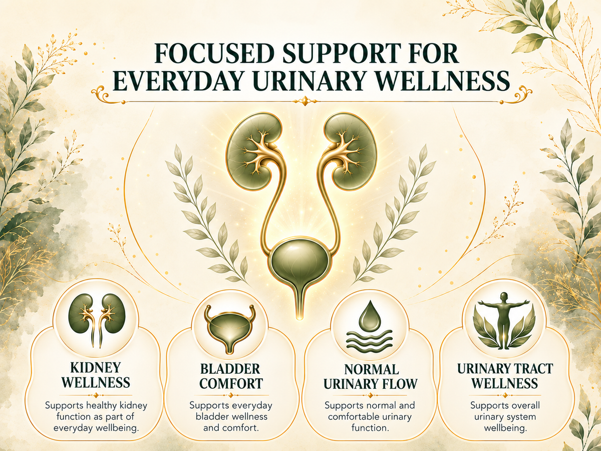 Urinary Wellness Combo with Chandraprabha Vati & Gokshuradi Guggulu | 120 Tablets