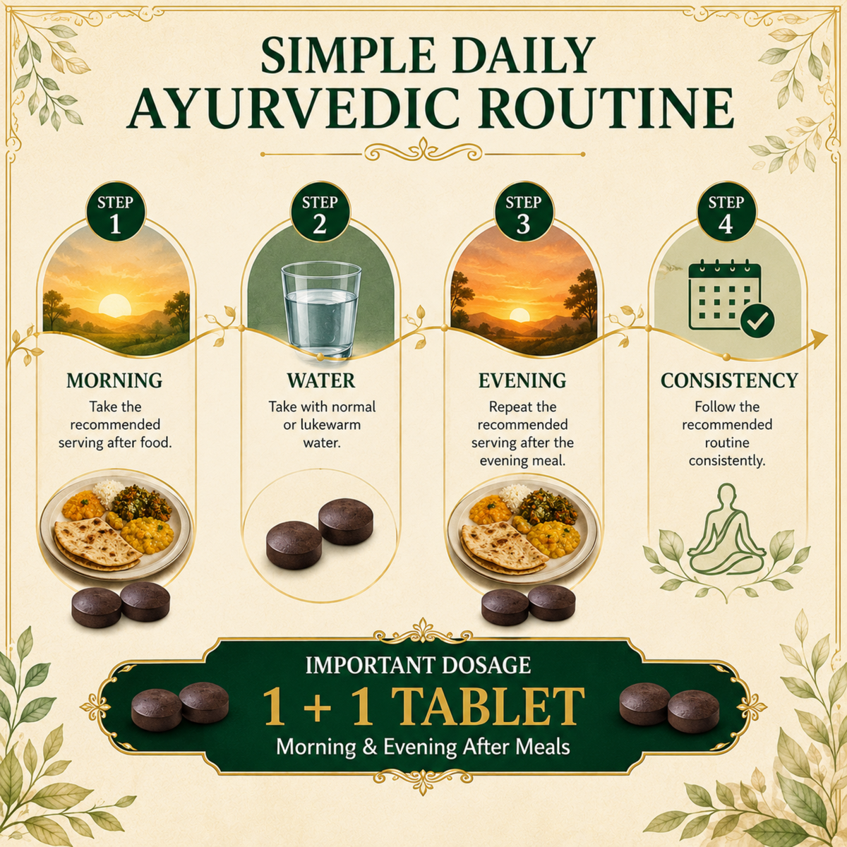 Urinary Wellness Combo with Chandraprabha Vati & Gokshuradi Guggulu | 120 Tablets