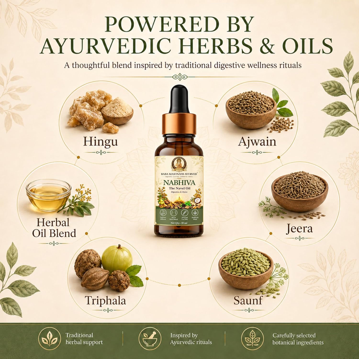 Nabhiva Nabhi Oil - 30ml