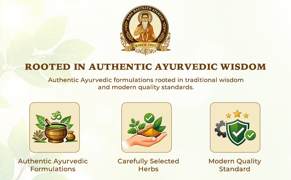 Mahayograj Guggulu – 60 Tablets | Classical Ayurvedic Medicine | Joint, Muscle & Nerve Support | Supports Vata Balance, Arthritis, Sciatica & Gout (Vatarakta) | Digestive Gas & Bloating Relief | Respiratory & Male Wellness Support banner