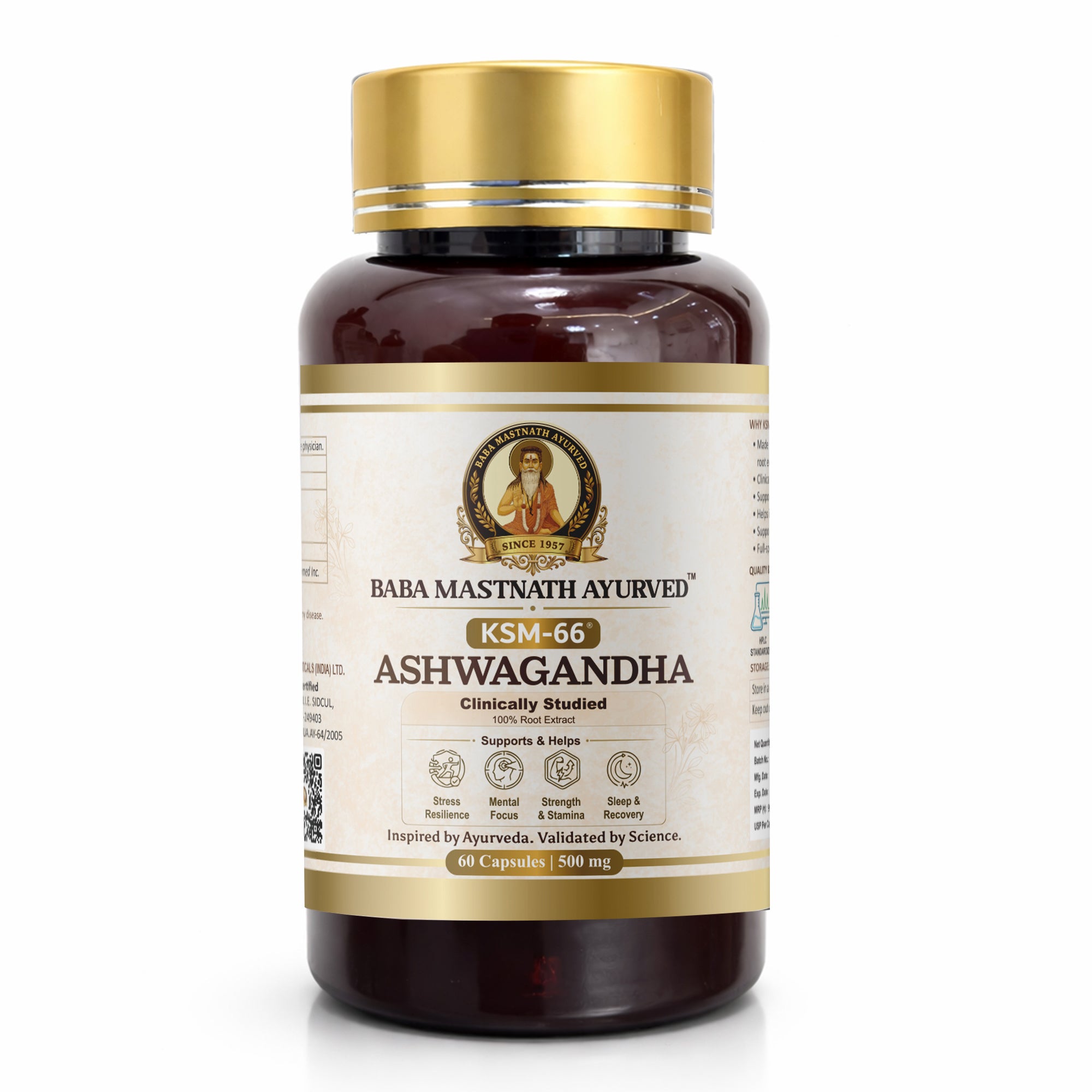 ASHWAGANDHA KSM-66® CAPSULES