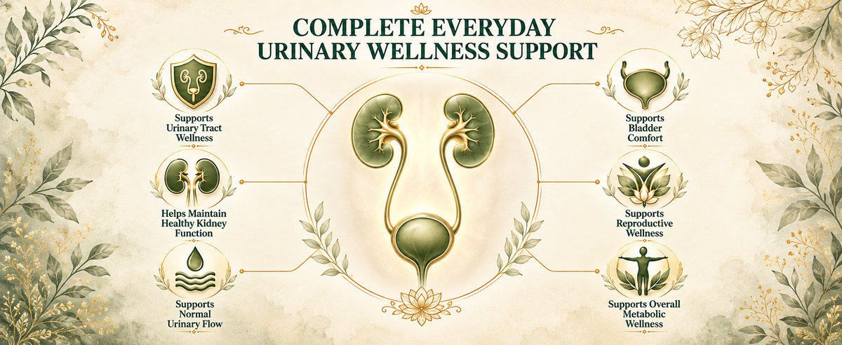 Urinary Wellness Combo with Chandraprabha Vati & Gokshuradi Guggulu | 120 Tablets