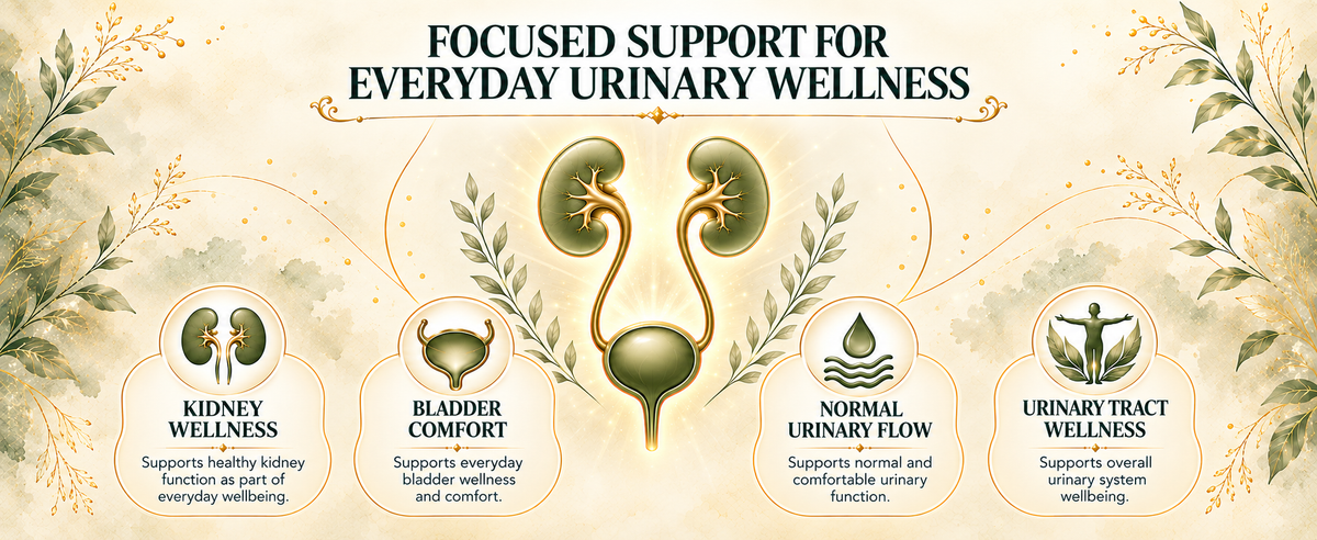 Urinary Wellness Combo with Chandraprabha Vati & Gokshuradi Guggulu | 120 Tablets